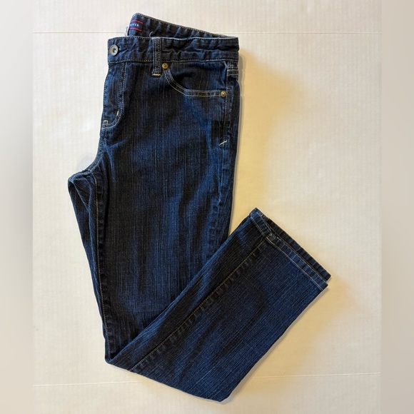Tommy Hilfiger dark wash straight leg jeans size 10 S - Picture 8 of 8